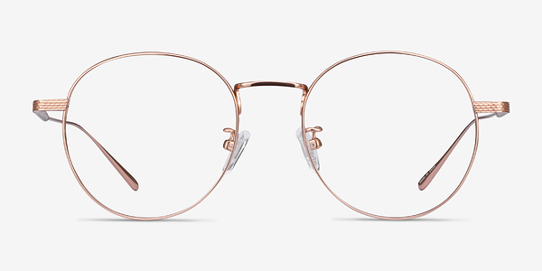 Geometry Or rose Titanium Montures de lunettes de vue