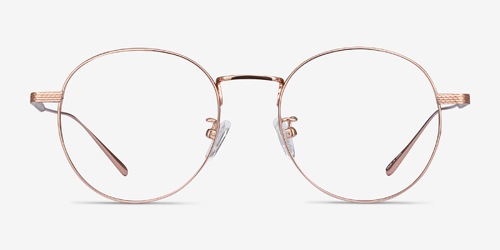 Geometry Or rose Titanium Montures de lunettes de vue d'EyeBuyDirect