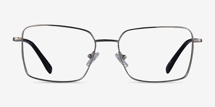 Caspian Argenté Titanium Montures de lunettes de vue d'EyeBuyDirect