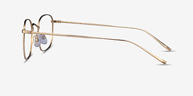 Linus Doré Titanium Montures de lunettes de vue d'EyeBuyDirect, Vue de Côté