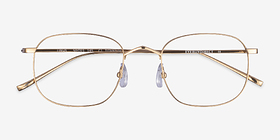 Linus Doré Titanium Montures de lunettes de vue d'EyeBuyDirect, Vue Rapprochée