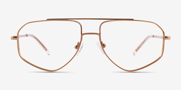 Hercules Shiny Gold  Titanium Montures de lunettes de vue