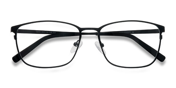 Noir Calm -  Classiques Métal Lunettes de vue