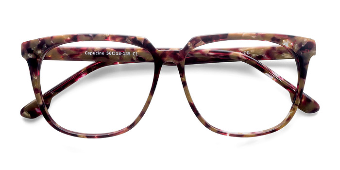 Red Floral Capucine -  Mode Acétate Lunettes de vue