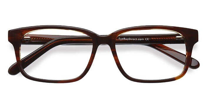 Brun Edit -  Acétate Lunettes de vue