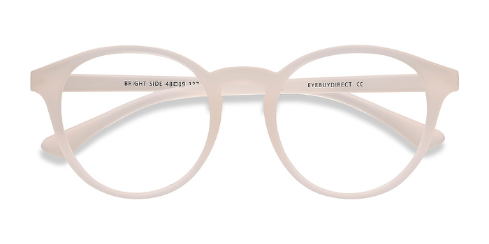 Clear White Bright Side -  Classiques Plastique Lunettes de vue