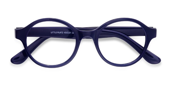 Bleu marine  Little Plato -  Coloré Plastique Lunettes de vue