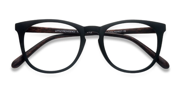 Matte Black Little Providence -  Plastique Lunettes de vue