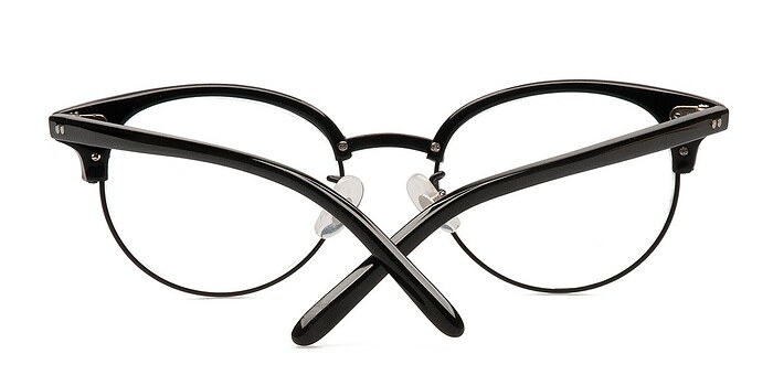 Noir Annabel -  Vintage Acetate, Metal Lunettes de vue