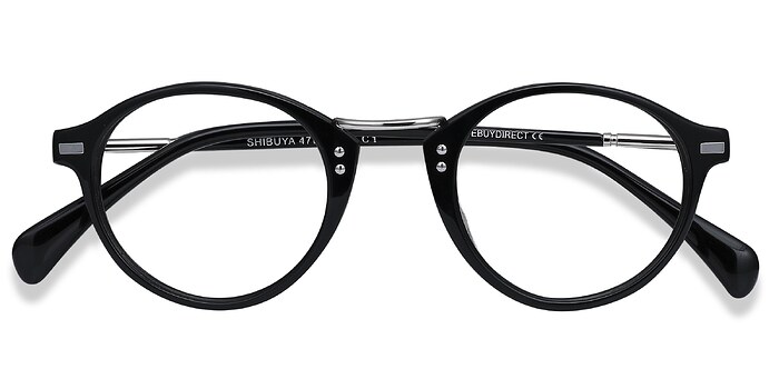 Noir Shibuya -  Mode Métal Lunettes de vue