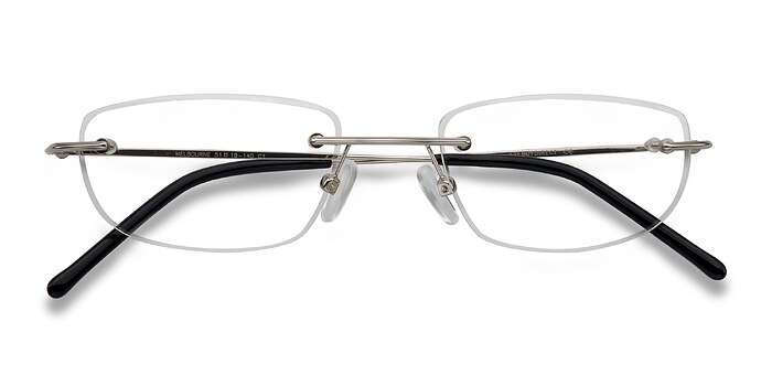Argenté Melbourne -  Légèreté Métal Lunettes de vue