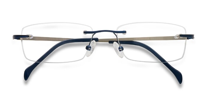 Bleu marine  Howard -  Légèreté Métal Lunettes de vue