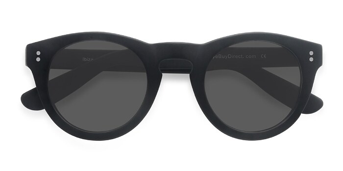 Matte Black Ibiza -  Acétate Lunettes de soleil