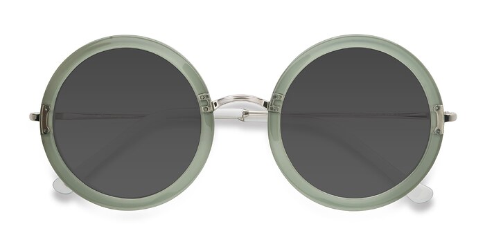 Vert Joplin -  Vintage Métal Lunettes de soleil