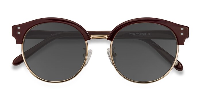 Rouge Limoncello -  Vintage Métal Lunettes de soleil