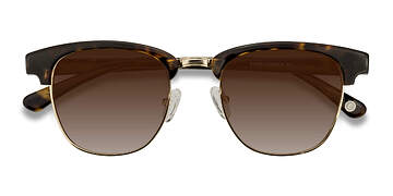 Tortoise Somebody New -  Vintage Acetate, Metal Sunglasses