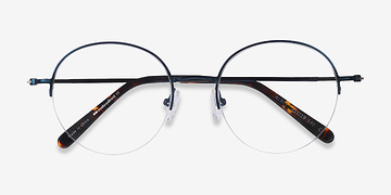 Bleu Albee -  Vintage Métal Lunettes de vue