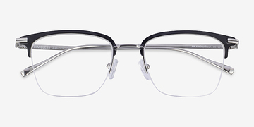 Black Timeless -  Metal Eyeglasses
