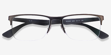 Gunmetal Ray-Ban RB6335 -  Geek Métal Lunettes de vue