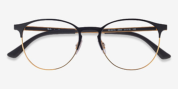 Black Gold Ray-Ban RB6375 -  Légèreté Métal Lunettes de vue