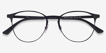 Noir Ray-Ban RB6375 -  Classiques Métal Lunettes de vue