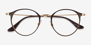 Brown Gold Ray-Ban RB6378 -  Métal Lunettes de vue