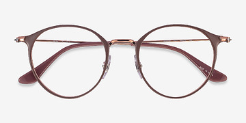Light Brown Ray-Ban RB6378 -  Classiques Métal Lunettes de vue