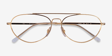 Doré Ray-Ban RB6454 -  Métal Lunettes de vue