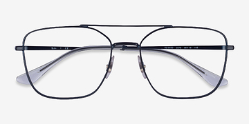 Bleu marine  Ray-Ban RB6450 -  Métal Lunettes de vue