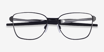Satin Black Oakley Dagger Board -  Metal Eyeglasses