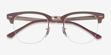 Light Brown On Copper Ray-Ban RB3716VM -  Métal Lunettes de vue