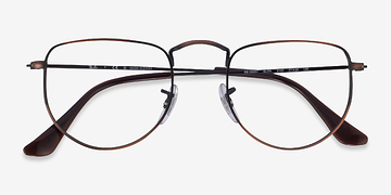 Antique Copper Ray-Ban RB3958V Elon -  Métal Lunettes de vue