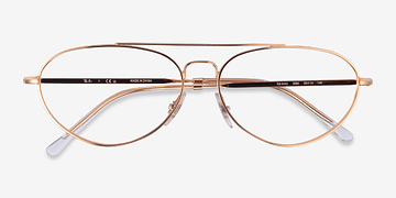 Or rose Ray-Ban RB6454 -  Métal Lunettes de vue