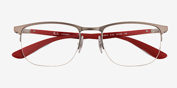 Matte Gunmetal Ray-Ban RB6513 -  Métal Lunettes de vue