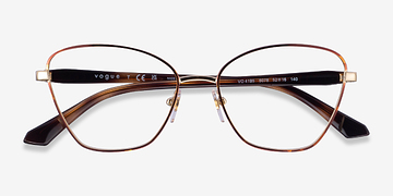 Tortoise Gold Vogue Eyewear VO4195 -  Métal Lunettes de vue