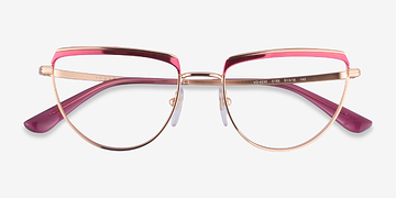 Pink Rose Gold Vogue Eyewear VO4230 -  Métal Lunettes de vue
