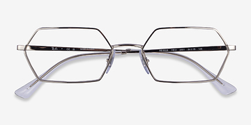 Silver Ray-Ban RB6528 Yevi -  Metal Eyeglasses