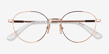 Rose Gold White Vogue Eyewear VO4306 -  Métal Lunettes de vue