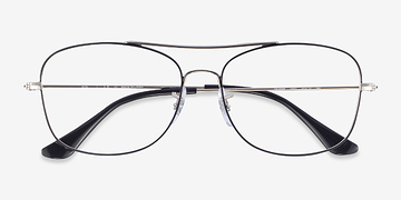 Black Silver Ray-Ban RB6499 -  Métal Lunettes de vue
