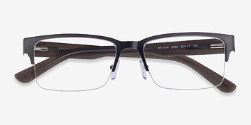 Matte Gunmetal Armani Exchange AX1014 -  Métal Lunettes de vue