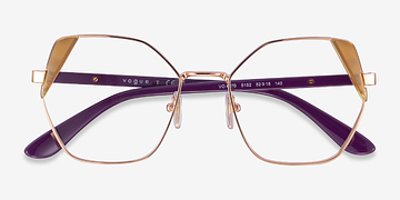 Rose Gold Yellow Vogue Eyewear VO4270 -  Métal Lunettes de vue