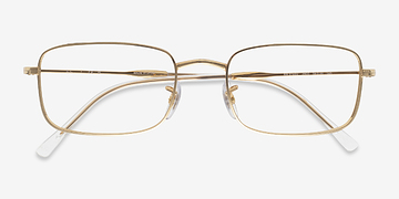 Gold Ray-Ban RB3746V -  Metal Eyeglasses