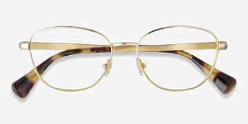 Light Gold Ralph RA6057 -  Metal Eyeglasses