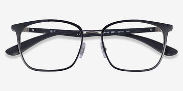 Noir Ray-Ban RB6486 Liteforce -  Métal Lunettes de vue
