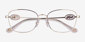 Shiny Light Gold Coach HC5183 -  Métal Lunettes de vue