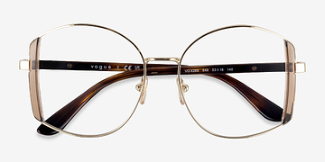 Pale Gold Brown Vogue Eyewear VO4269 -  Métal Lunettes de vue