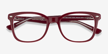 Burgundy Ray-Ban RB5285 -  Acétate Lunettes de vue