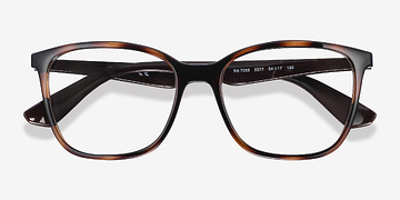 Tortoise Brown Ray-Ban RB7066 -  Légèreté Plastique Lunettes de vue