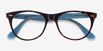 Tortoise Blue Ray-Ban RB2185V -  Acétate Lunettes de vue