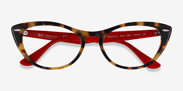 Tortoise Red Ray-Ban Nina -  Acétate Lunettes de vue